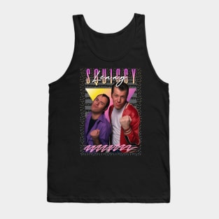 Lenny and Squiggy Retro Aesthetic Fan Art Tank Top